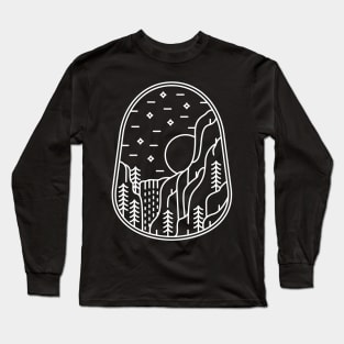 Middle Forest Waterfall 2 Long Sleeve T-Shirt